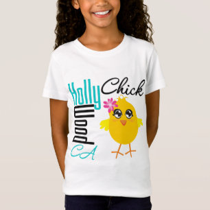 ハリウッドカリフォルニアのひよこ1 Tシャツ