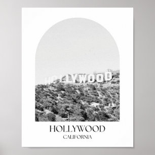 ハリウッドカリフォルニアアーチフォトプリント ポスター