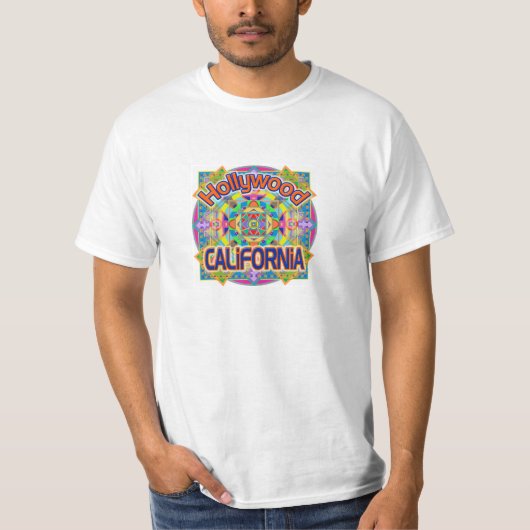ハリウッドカリフォルニアハッピーTシャツ Tシャツ (正面)