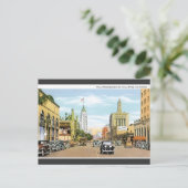 ハリウッドカリフォルニアヴィンテージはがき ポストカード (スタンド正面)