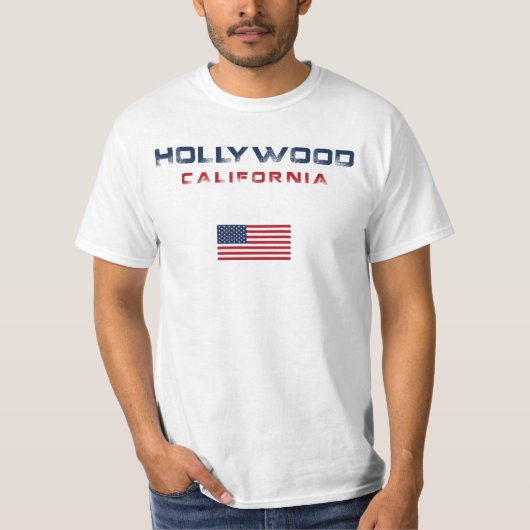 ハリウッドカリフォルニア Tシャツ (正面)