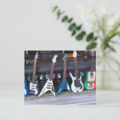 ハリウッドギター ポストカード (スタンド正面)