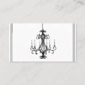 ハリウッドグラマー結婚シャンデリア座席表 プレイスカード (裏面)