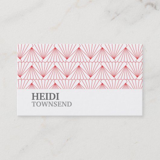 ハリウッドグラマーNo. 4ビジネスカード 名刺 (正面)