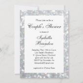 ハリウッドグラムカップルズシャワー招待状 招待状 (裏面)