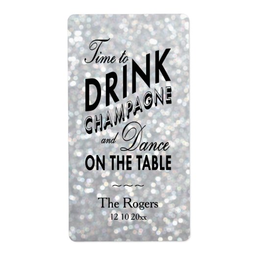 ハリウッドグラムワインラベル ラベル (正面)