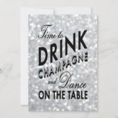 ハリウッドグラム婚約招待状 招待状 (正面)