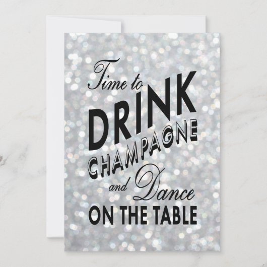 ハリウッドグラム結婚式招待状 招待状 (正面)