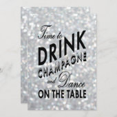 ハリウッドグラム結婚式招待状 招待状 (正面/裏面)