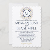 ハリウッドグラム結婚式招待状 招待状 (正面)