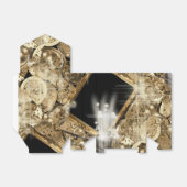 ハリウッドスターのスチームパンク金ゴールドブラック フェイバーボックス (折り畳みなし)