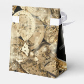 ハリウッドスターのスチームパンク金ゴールドブラック フェイバーボックス (裏面サイド)