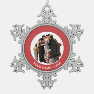 ハリウッドスターレット スノーフレークピューターオーナメント