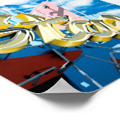 ハリウッドスターレーンズオンヒストリックルート66ポスター ポスター (角)