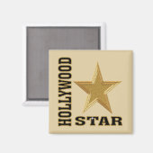 ハリウッドスター マグネット (正面/裏面)