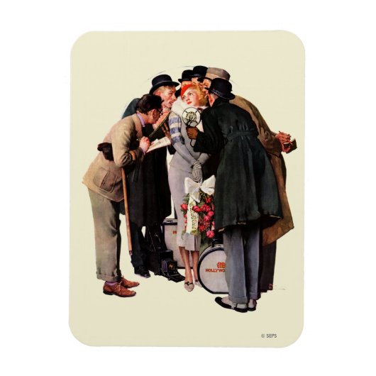 ハリウッドスター マグネット (縦)