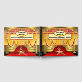 ハリウッドバースデーパーティーゲストブック ゲストブック (全面)