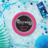 ハリウッドバースデーパーティープレート ペーパープレート (パーティー)