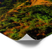 ハリウッドヒルズカリフォルニアプリント ポスター (角)