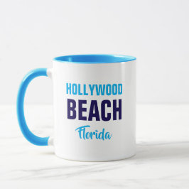 ハリウッドビーチフロリダコーヒーマグ マグカップ