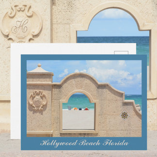 ハリウッドビーチフロリダブロードウォークフォト ポストカード