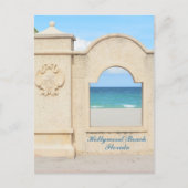 ハリウッドビーチブロードウォークフロリダフォト ポストカード (正面)