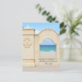 ハリウッドビーチブロードウォークフロリダフォト ポストカード (スタンド正面)