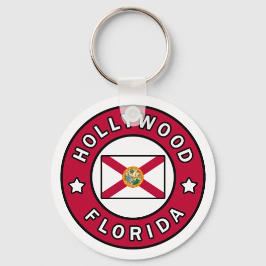 ハリウッドフロリダ キーホルダー (正面)