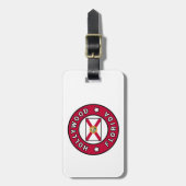 ハリウッドフロリダ ラゲッジタグ (正面縦)