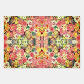 ハリウッドフローラオペアートサンプラー ラッピングペーパーシート (正面)