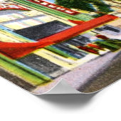 ハリウッドブルバード、ロサンゼルスヴィンテージ ポスター (角)