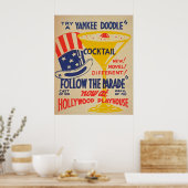 ハリウッドプレイハウスヴィンテージポスター ポスター (キッチン)