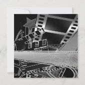 ハリウッドプロム招待状 招待状 (裏面)