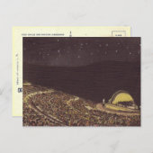 ハリウッドボ結婚ールのエスコートカード ポストカード (正面/裏面)