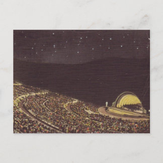 ハリウッドボ結婚ールのエスコートカード ポストカード