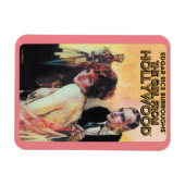 ハリウッドマグネットの少女 マグネット (横)