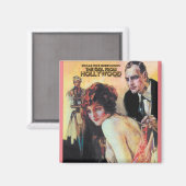 ハリウッドマグネットの少女 マグネット (正面/裏面)