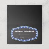 ハリウッドマーキーサインテーブルシーティングカード プレイスカード (外部開封)