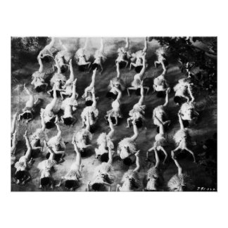 ハリウッドミュージカルコーラスガールズ ポスター