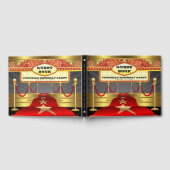 ハリウッドレッドカーペットバースデーパーティーゲストハウス ゲストブック (全面)