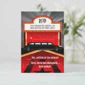 ハリウッドレッドカーペットRSVP 出欠カード (スタンド正面)