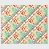 ハリウッドロスアンジェルスの包装紙 ラッピングペーパー (フラット)