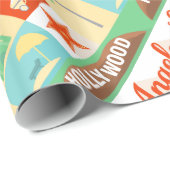 ハリウッドロスアンジェルスの包装紙 ラッピングペーパー (ロールコーナー)