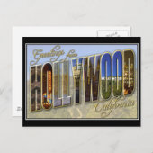 ハリウッドヴィンテージはがき ポストカード (正面/裏面)