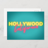 ハリウッドヴィンテージネオンライト ポストカード (正面/裏面)