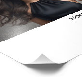 ハリウッド俳優のランドスケープ・ヘッドショット フォトプリント            (角)