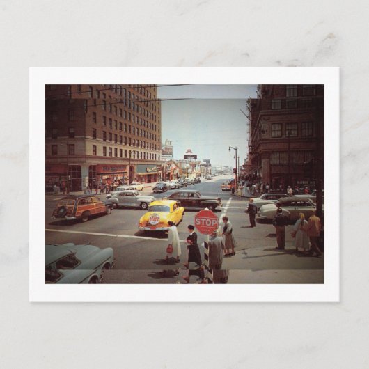 ハリウッド及びつる植物のハリウッド、カリフォルニアのヴィンテージ ポストカード (正面)