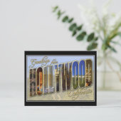 ハリウッド挨拶ヴィンテージはがき ポストカード (スタンド正面)