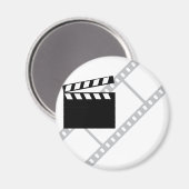 ハリウッド映画のクラッパー マグネット (正面/裏面)