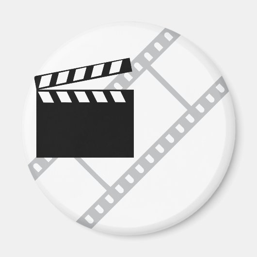 ハリウッド映画のクラッパー マグネット (正面)